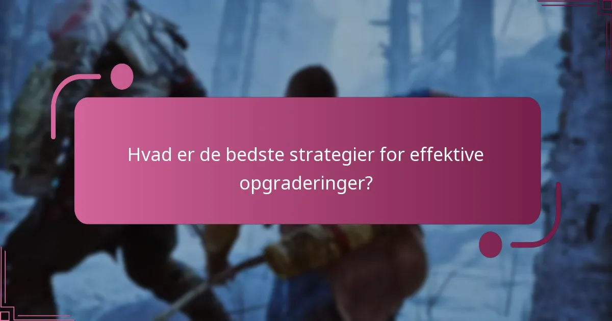 Hvordan opgraderer jeg våben i God of War Ragnarok?