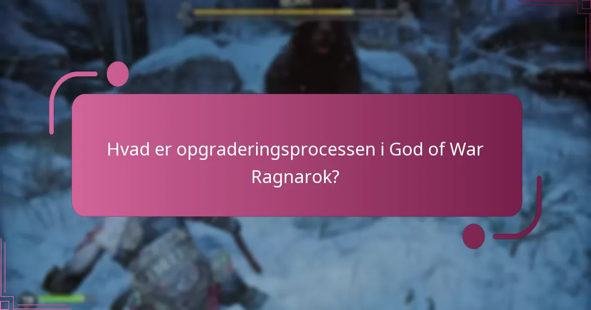 Hvordan opgraderer jeg rustninger i God of War Ragnarok?