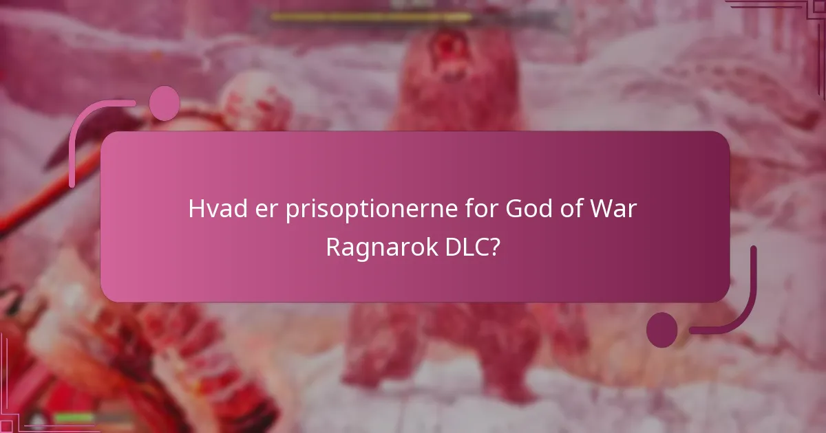 Hvad er systemkravene for at få adgang til God of War Ragnarok DLC?
