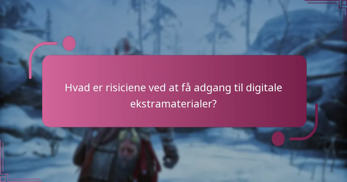 Hvor kan jeg købe digitale ekstramaterialer til God of War Ragnarok?