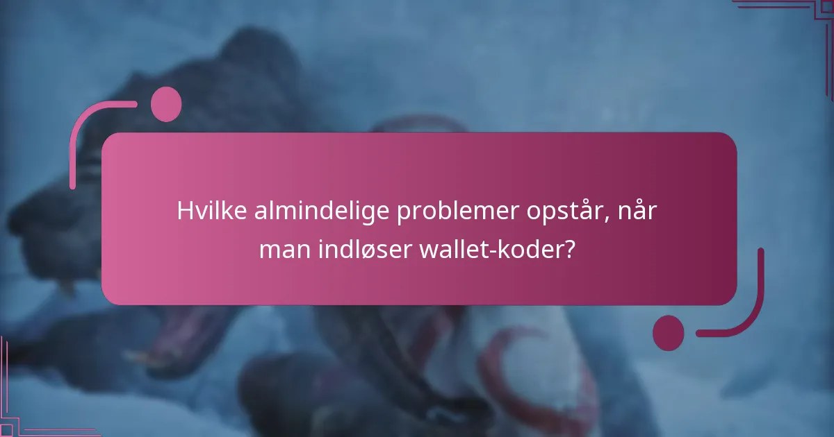 Hvilke typer wallet-koder er tilgængelige til God of War Ragnarok?